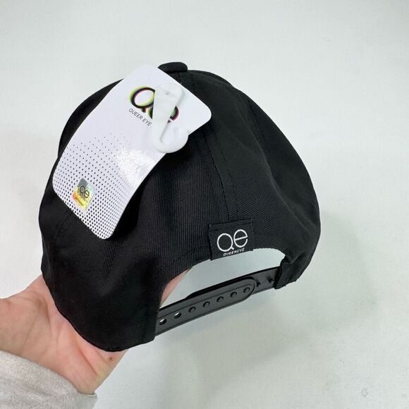 Queer Eye HatUnisex Women Men Black One Size Human Pride Rainbow Baseball Cap - Picture 2 of 6